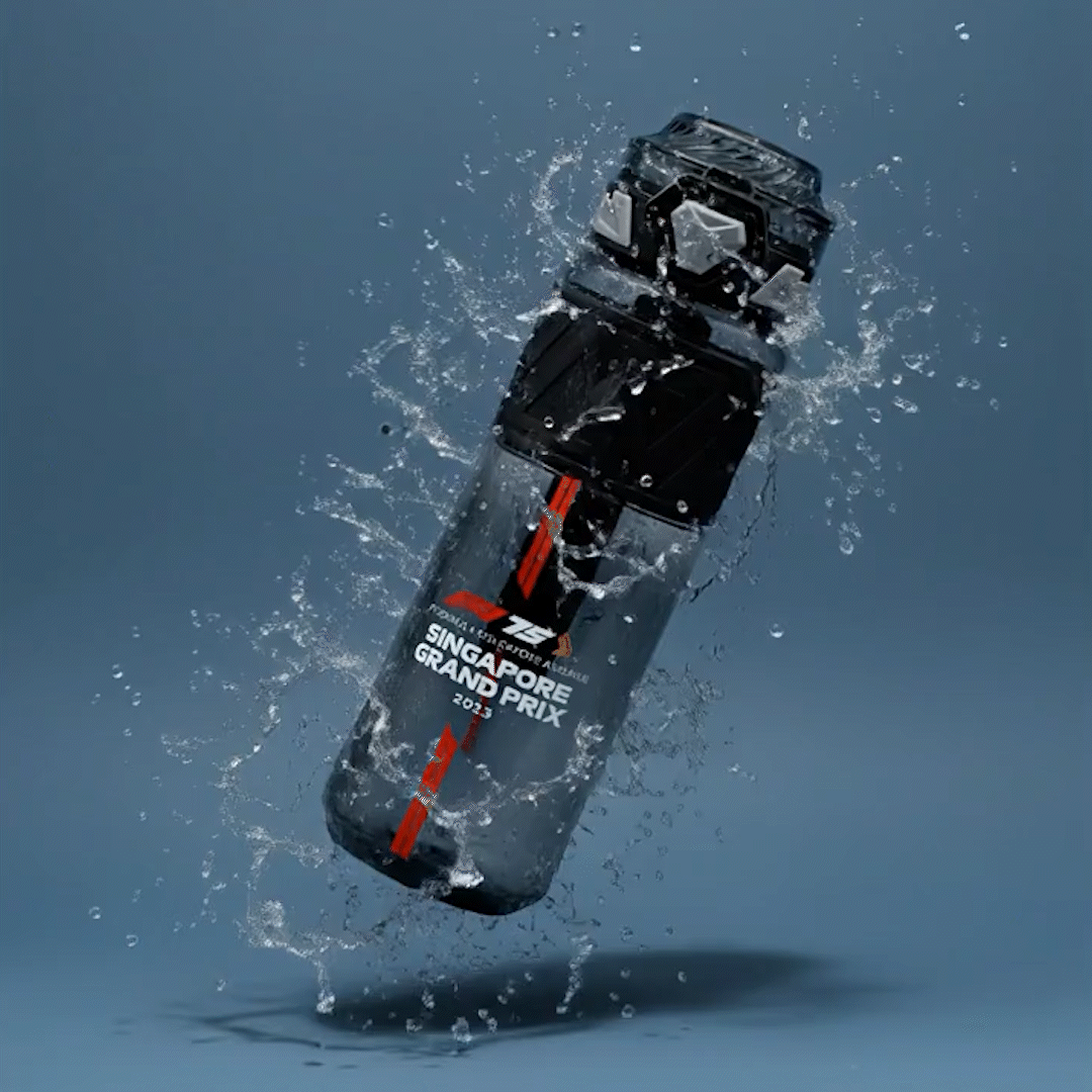 Waterbottle gif splash photography