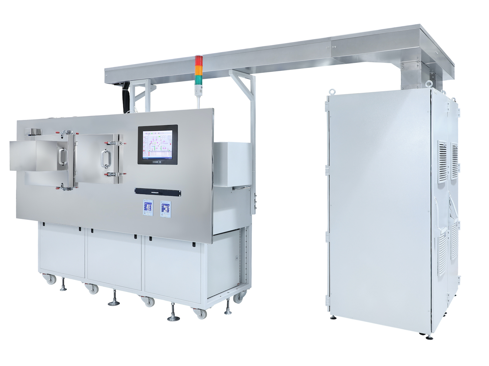 Professionally retouched industrial machinery isolated on a clean white background with enhanced lighting, refined reflections, and polished commercial presentation by Productpixels Singapore.